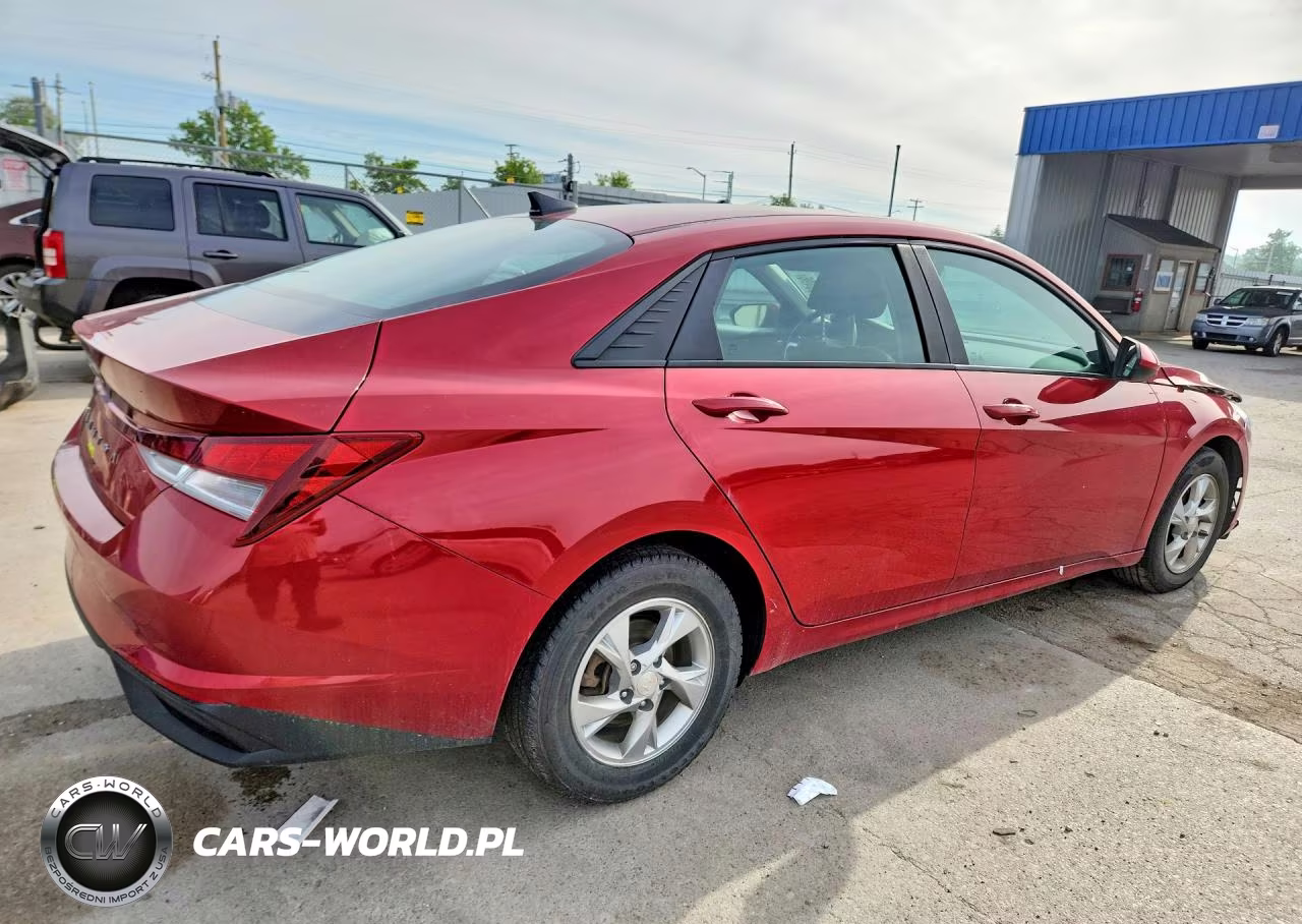 2021 Hyundai Elantra Se VIN:KMHLL4AGXMU177107 - 3