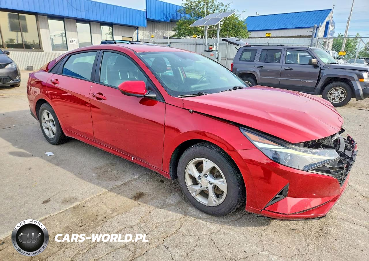2021 Hyundai Elantra Se VIN:KMHLL4AGXMU177107 - 4