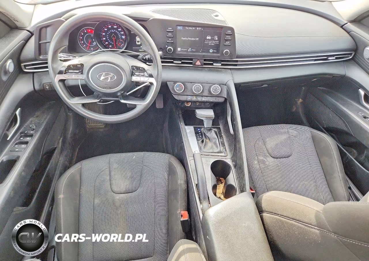 2021 Hyundai Elantra Se VIN:KMHLL4AGXMU177107 - 8