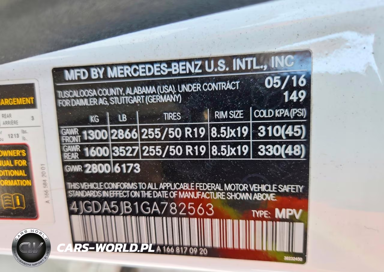 2016 Mercedes-Benz Gle 350 VIN:4JGDA5JB1GA782563 - 13