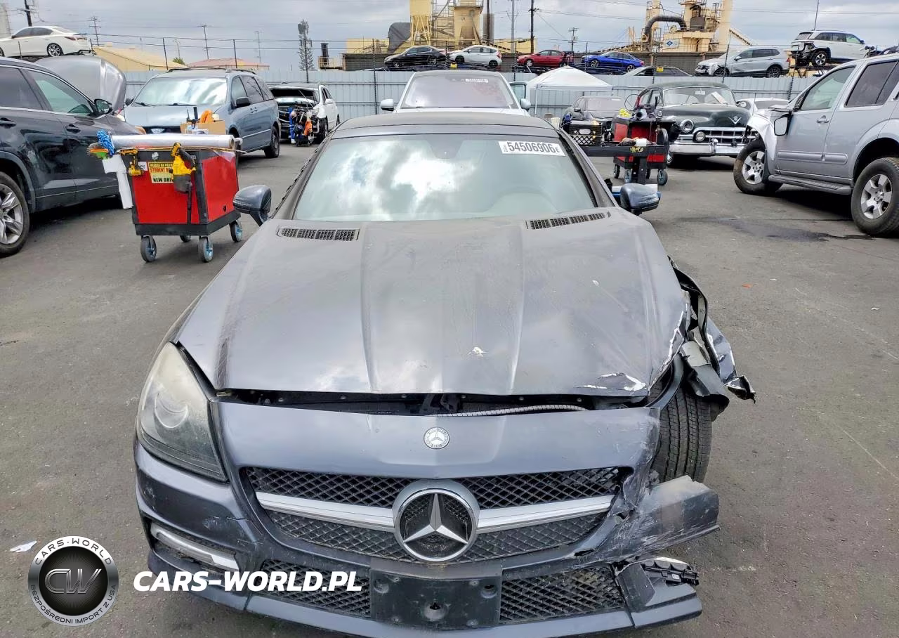 2014 Mercedes-Benz Slk 250 VIN:WDDPK4HA9EF085234 - 5