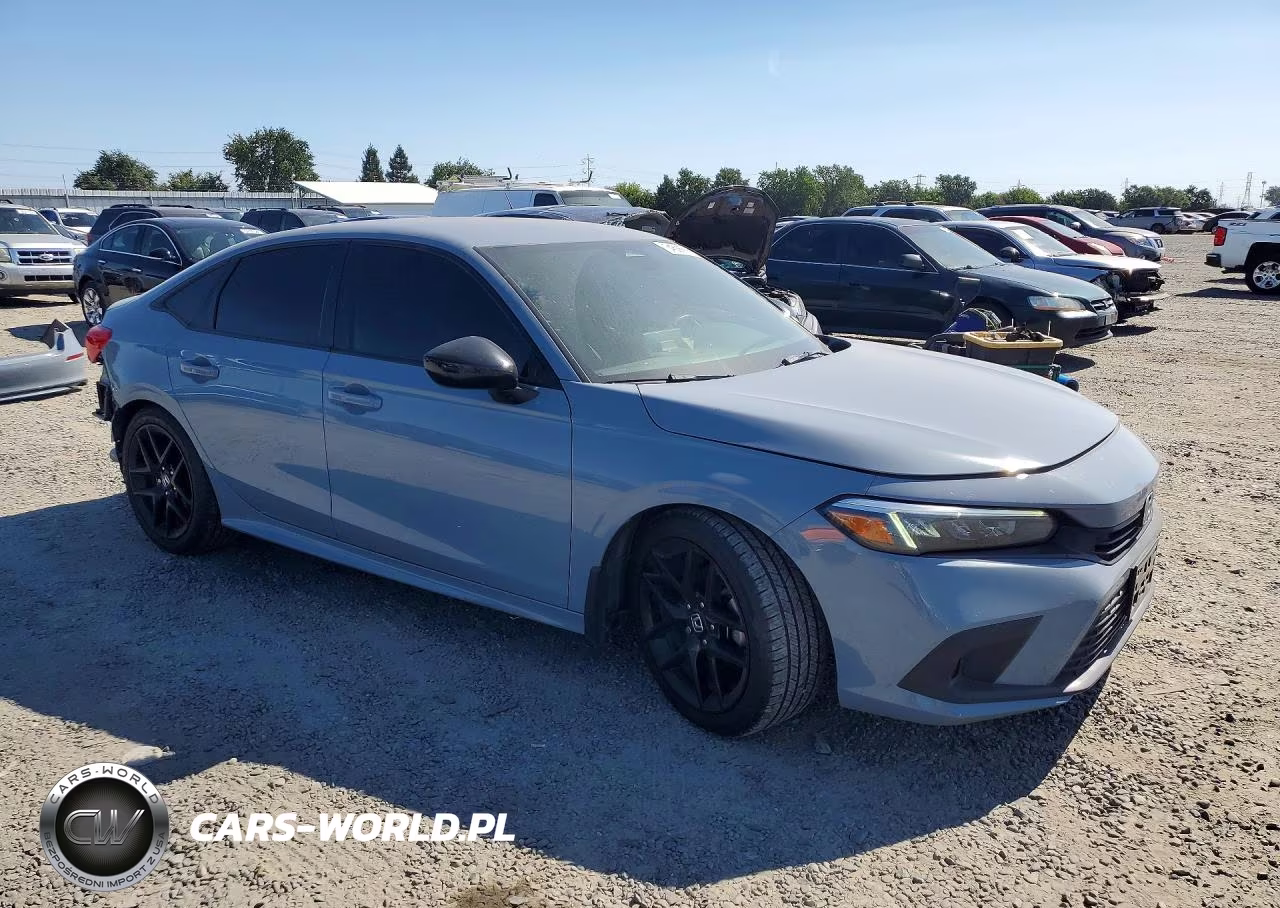 2022 Honda Civic Sport VIN:2HGFE2F5XNH576662 - 4