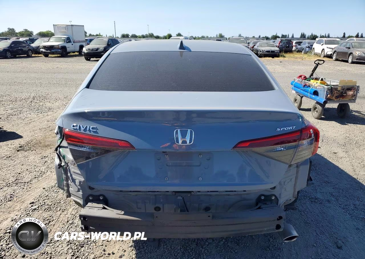 2022 Honda Civic Sport VIN:2HGFE2F5XNH576662 - 6