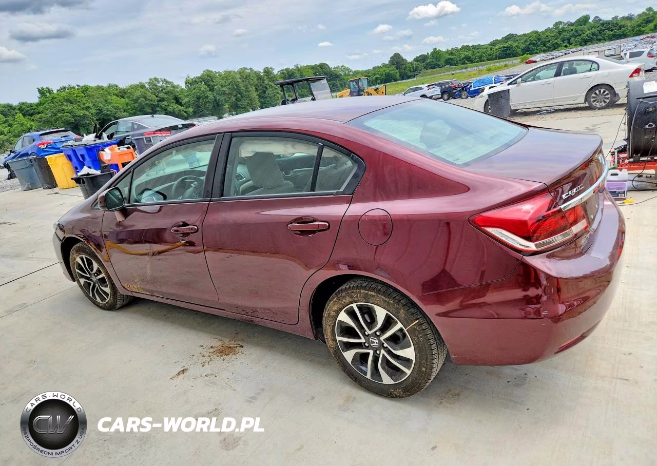 2013 Honda Civic Ex VIN:19XFB2F80DE073671 - 2