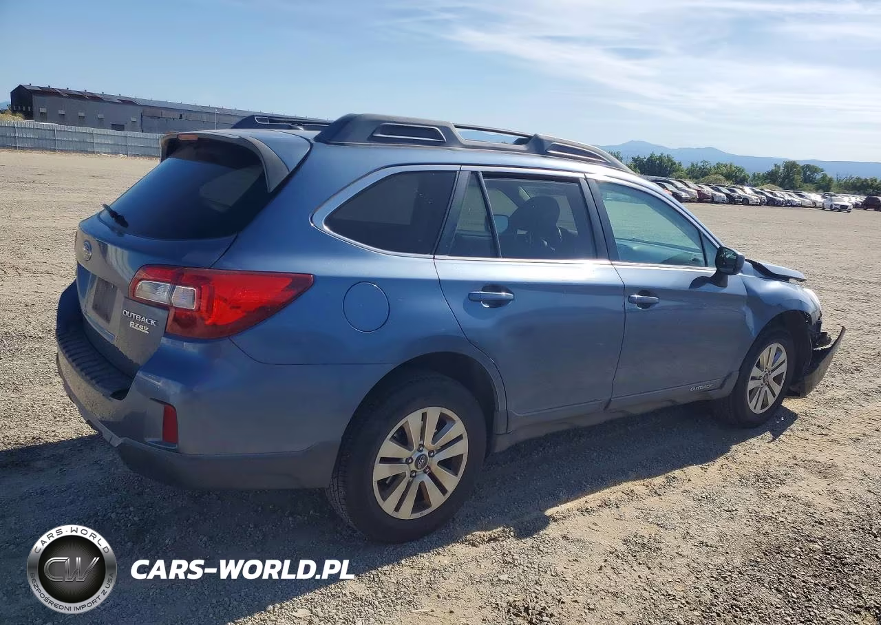 2015 Subaru Outback 2.5I Premium VIN:4S4BSACCXF3345358 - 3