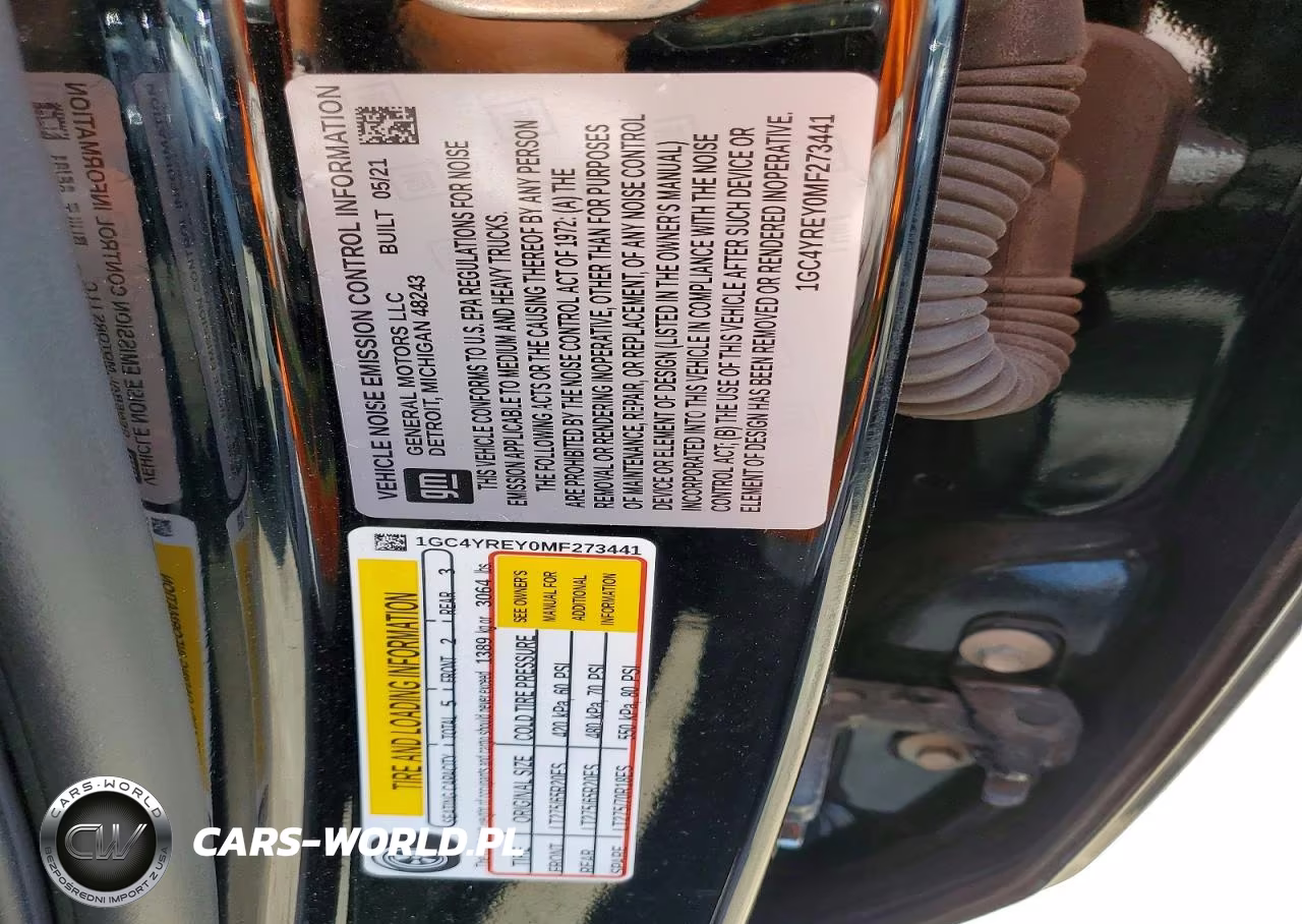 2021 Chevrolet Silverado K2500 High Country VIN:1GC4YREY0MF273441 - 12