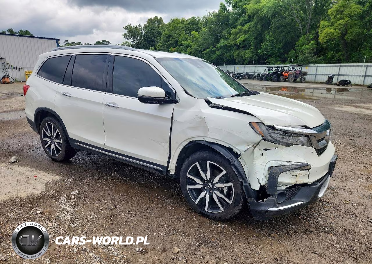 2019 Honda Pilot Elite VIN:5FNYF6H09KB000107 - 4
