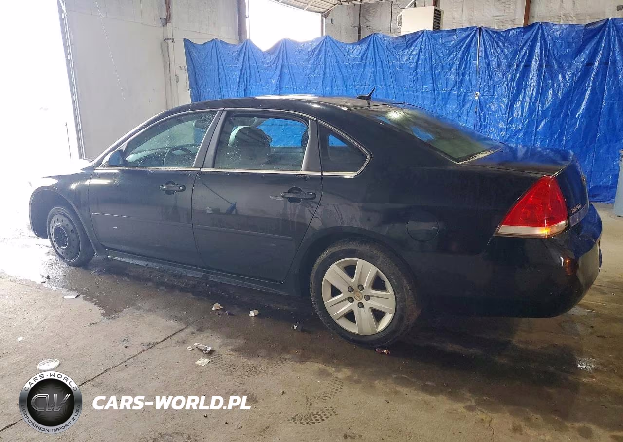2010 Chevrolet Impala Ls VIN:2G1WA5EKXA1221991 - 2