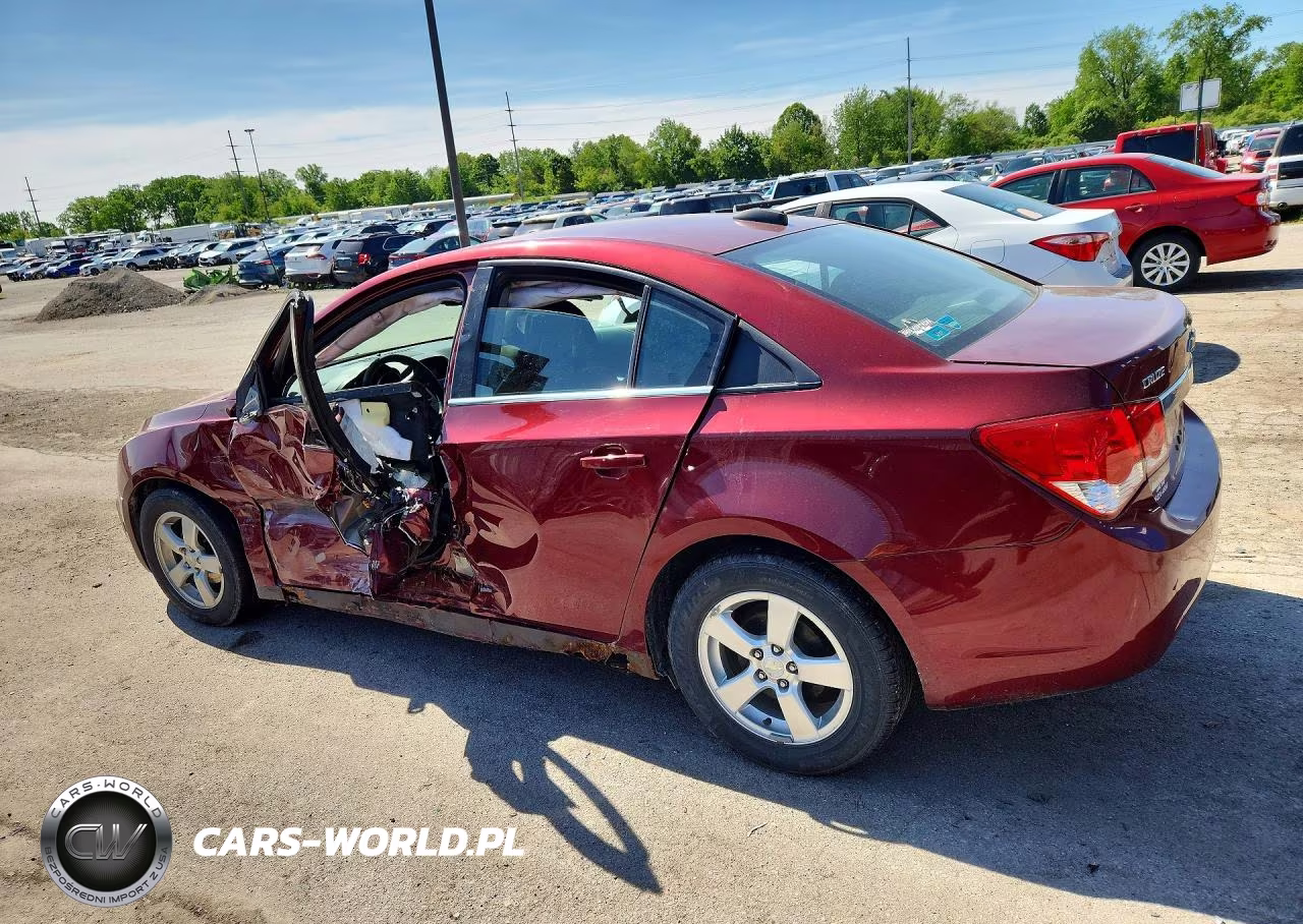 2015 Chevrolet Cruze Lt VIN:1G1PC5SB3F7225846 - 2