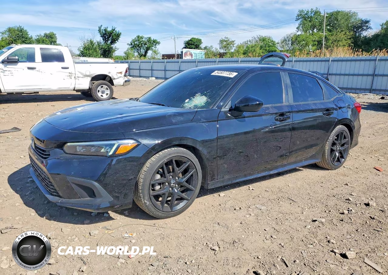 2022 Honda Civic Sport VIN:2HGFE2F5XNH574961 - 1