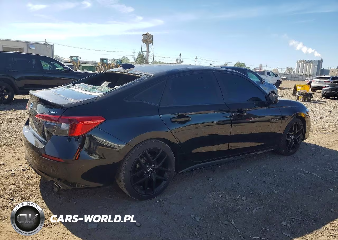 2022 Honda Civic Sport VIN:2HGFE2F5XNH574961 - 3