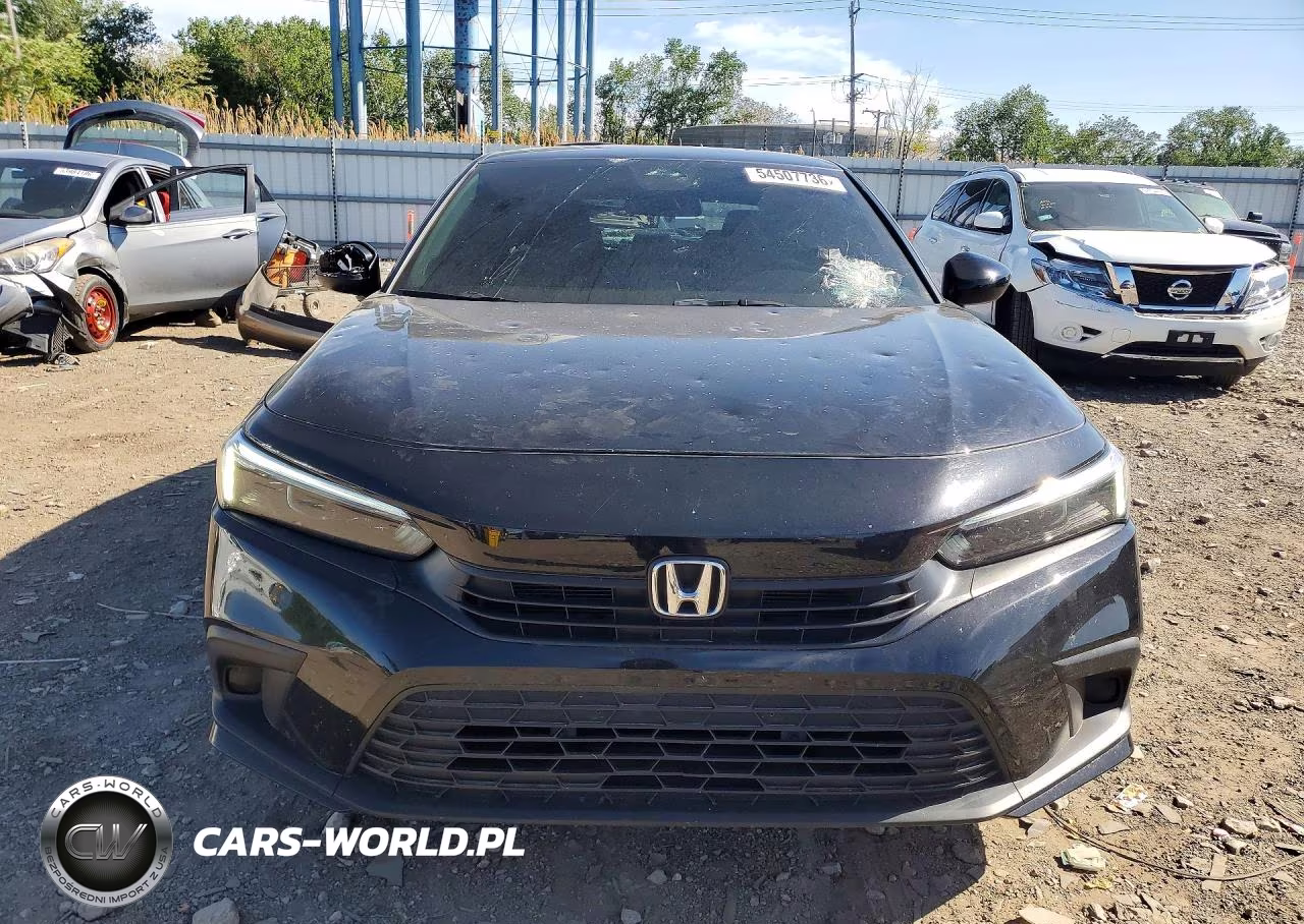 2022 Honda Civic Sport VIN:2HGFE2F5XNH574961 - 5