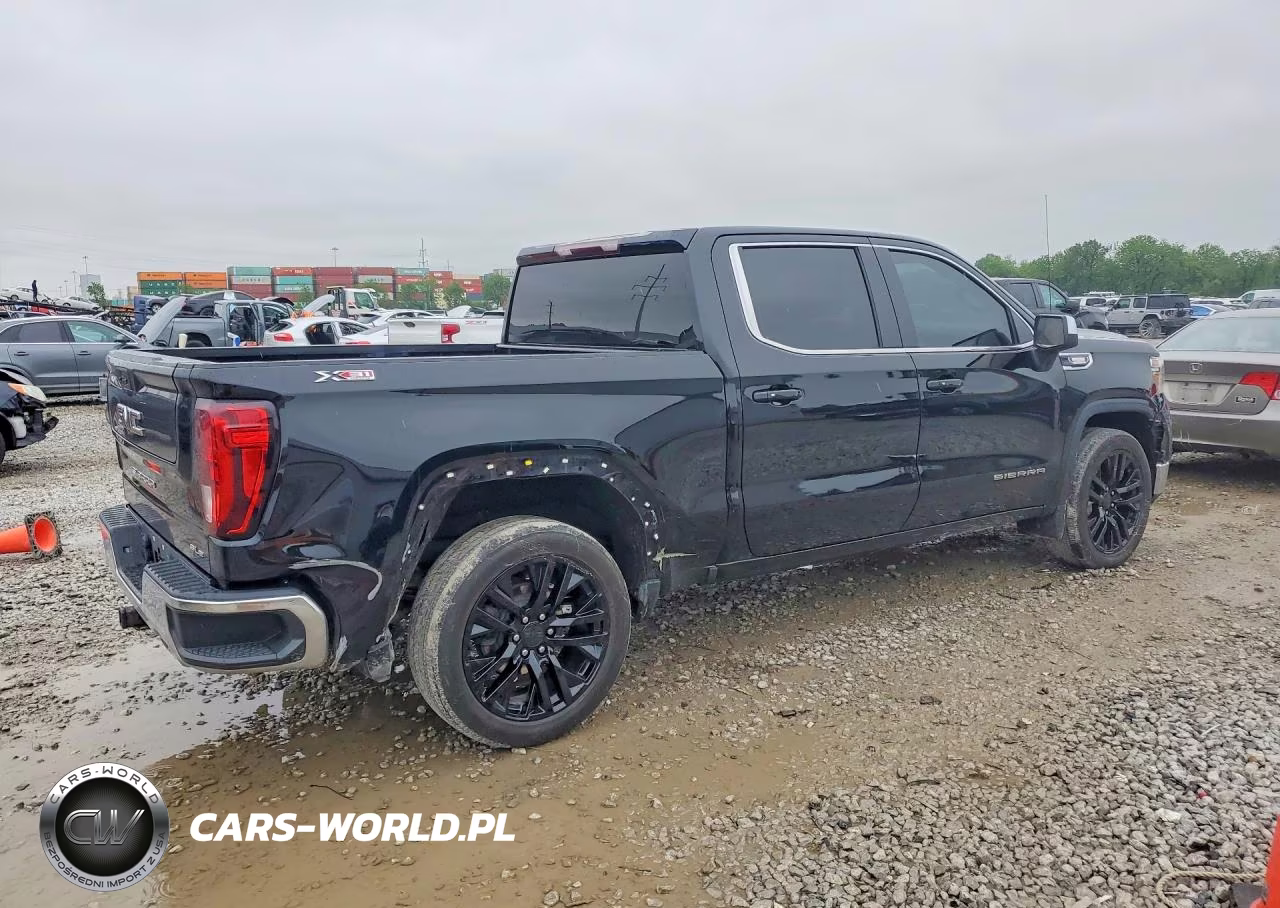 2021 GMC Sierra K1500 Sle VIN:3GTU9BETXMG438998 - 3