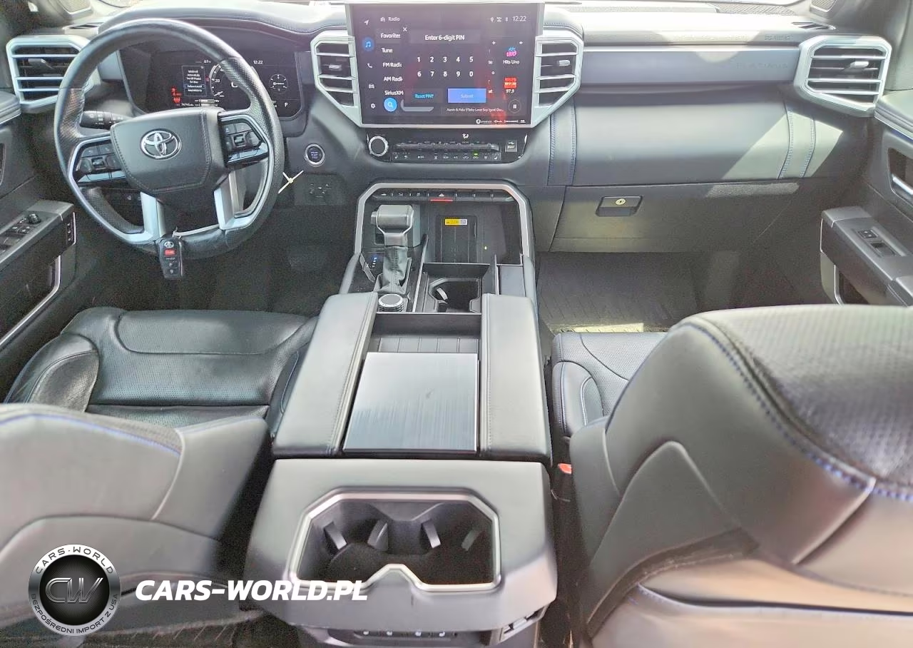 2022 Toyota Tundra Platinum VIN:5TFNA5EC4NX001699 - 8