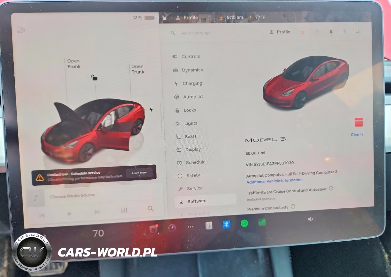 2023 Tesla Model 3 VIN:5YJ3E1EA2PF587030 - 9
