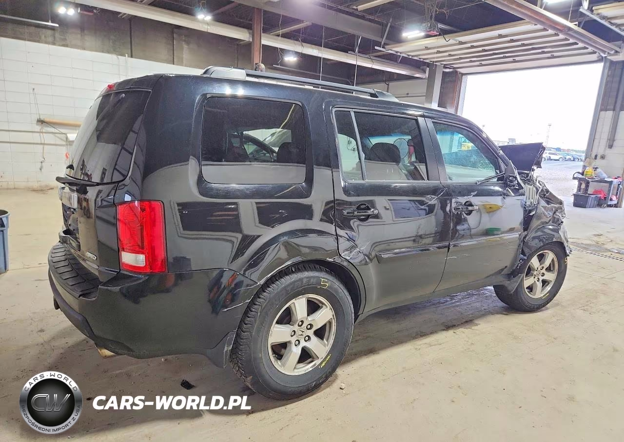 2011 Honda Pilot Exln VIN:5FNYF4H7XBB040150 - 3