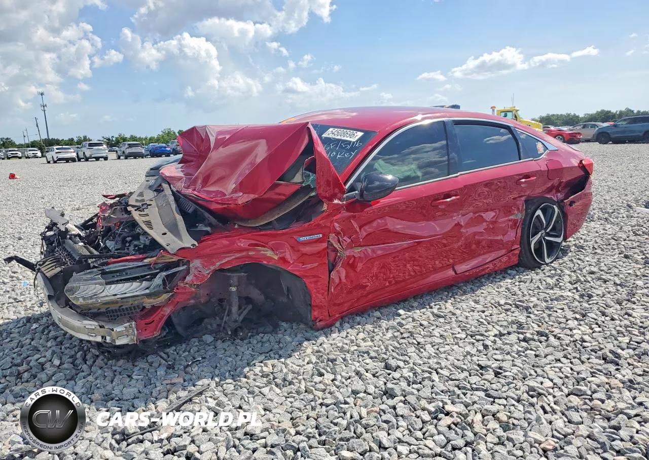 2022 Honda Accord Hybrid Sport VIN:1HGCV3F20NA018994 - 1