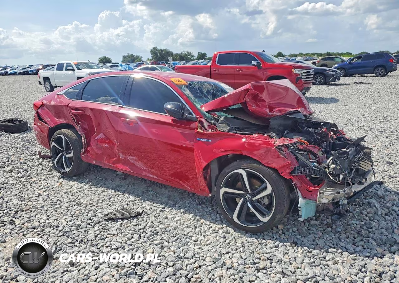 2022 Honda Accord Hybrid Sport VIN:1HGCV3F20NA018994 - 4