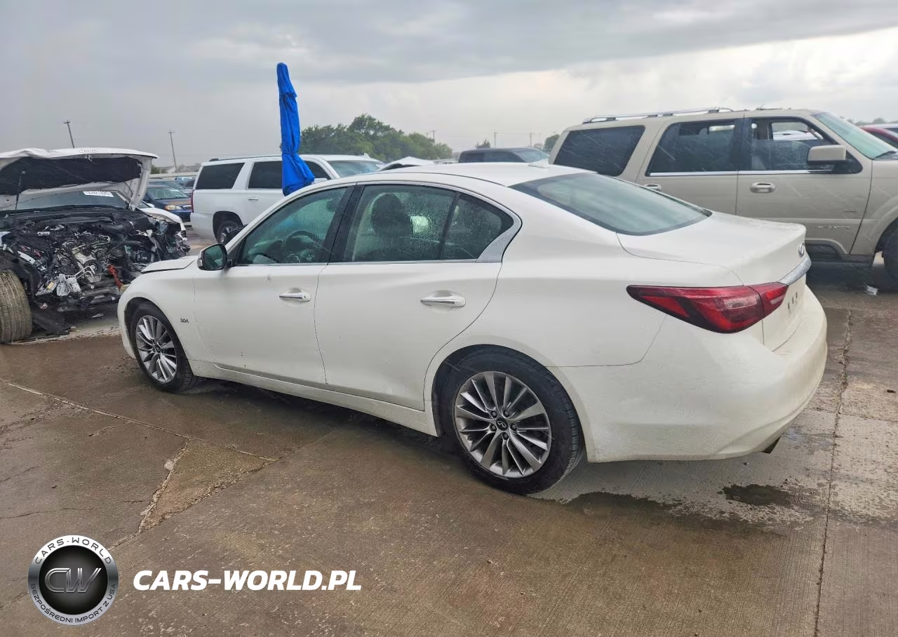 2018 Infiniti Q50 3.0T Luxe VIN:JN1EV7APXJM363057 - 2