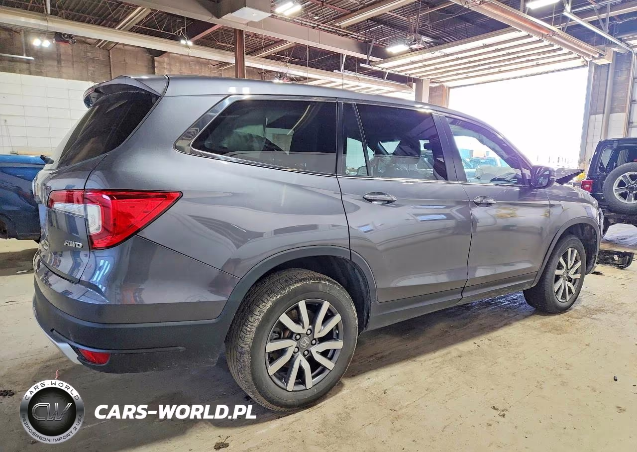2022 Honda Pilot Exl VIN:5FNYF6H53NB035032 - 3