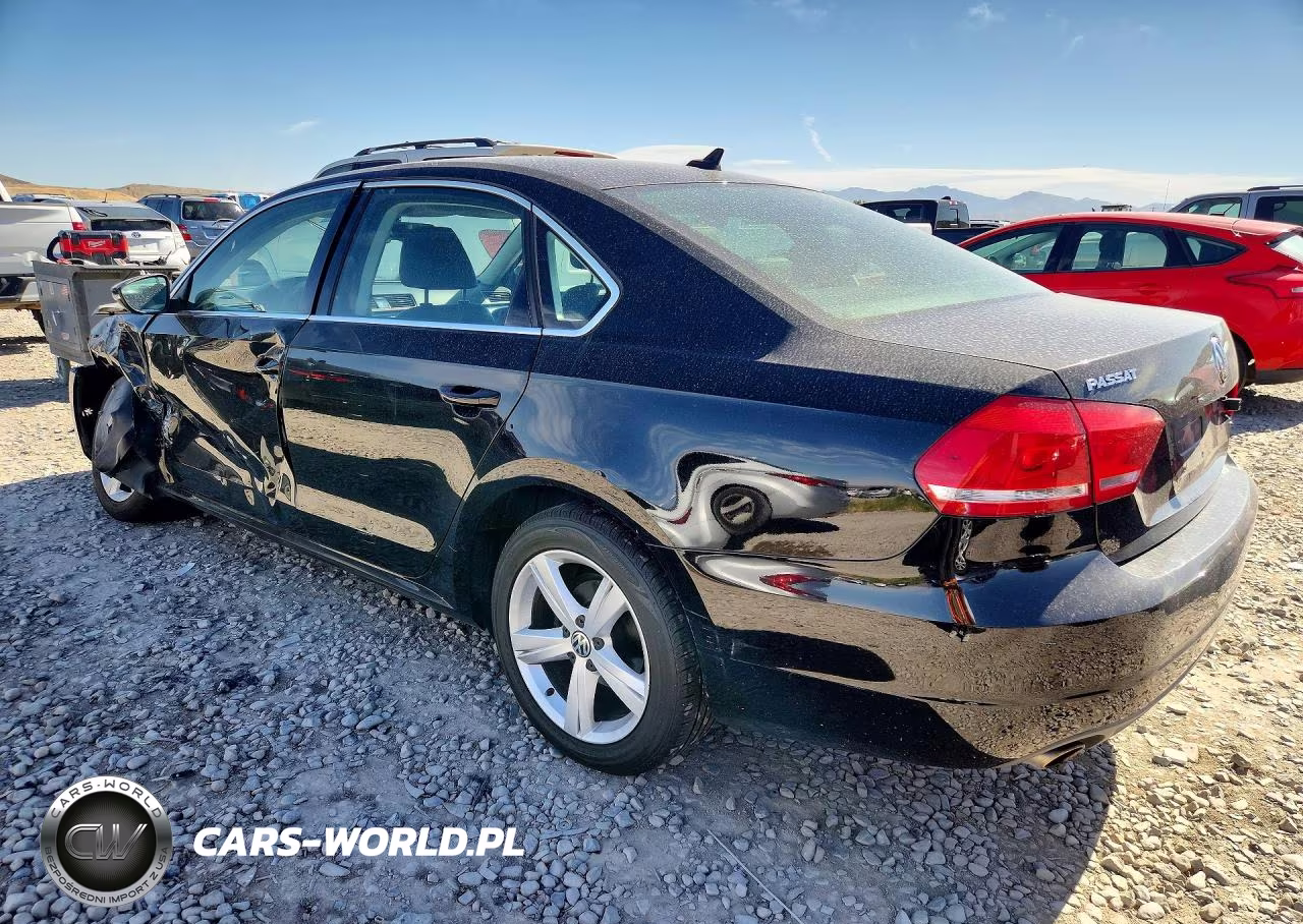 2012 Volkswagen Passat Se VIN:1VWBP7A37CC044227 - 2