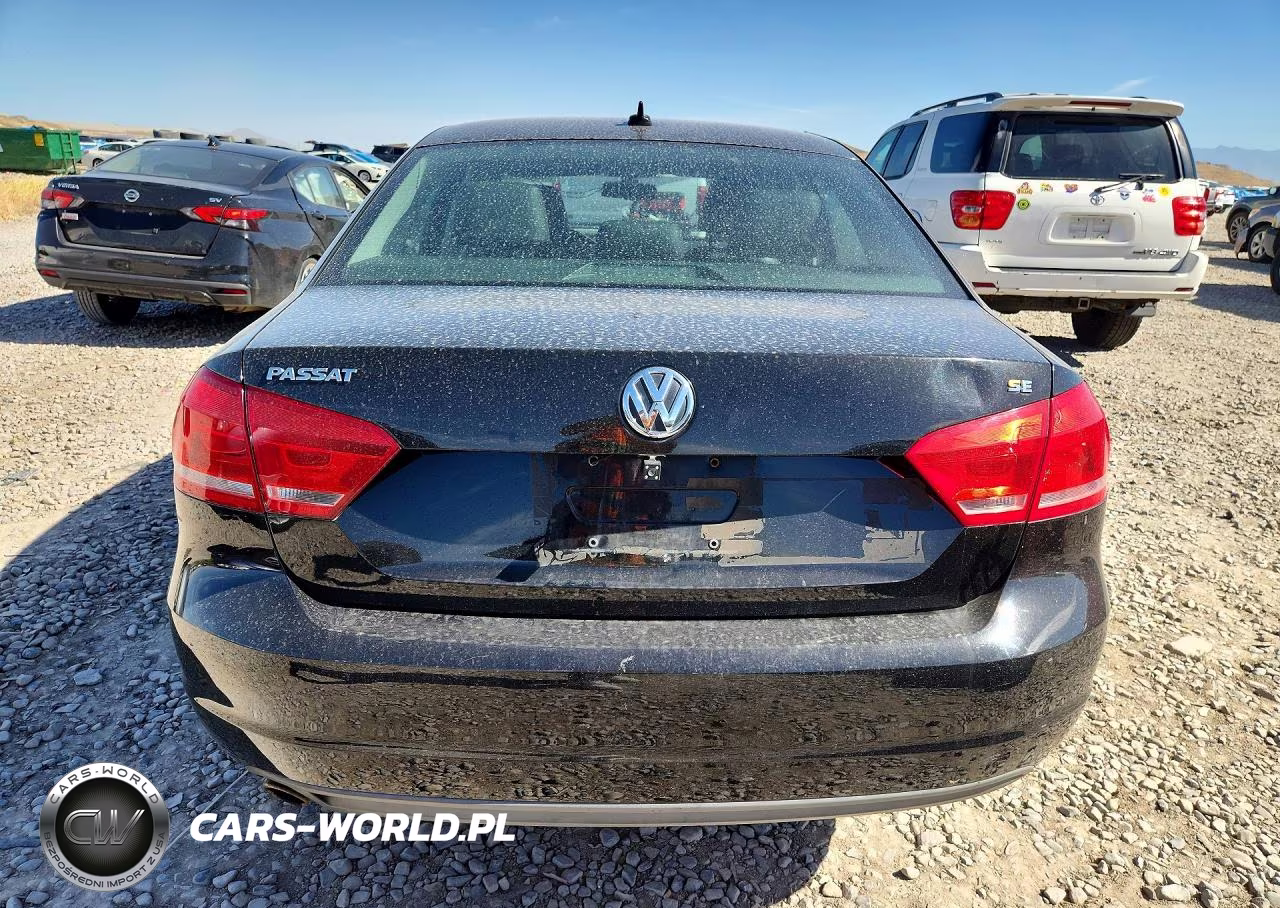 2012 Volkswagen Passat Se VIN:1VWBP7A37CC044227 - 6