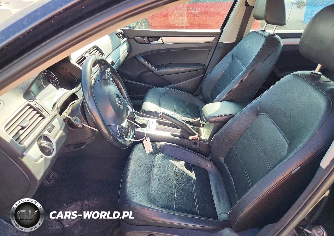 2012 Volkswagen Passat Se VIN:1VWBP7A37CC044227 - 7