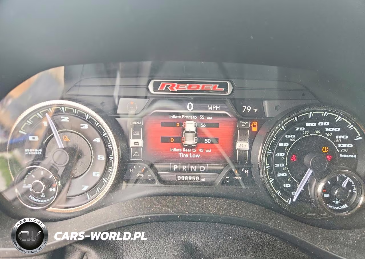 2020 Ram 1500 Rebel VIN:1C6SRFLT6LN221172 - 9