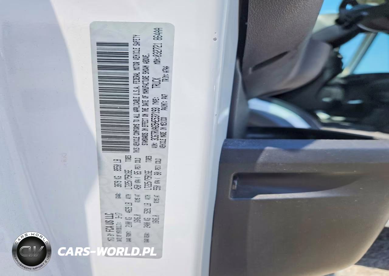 2017 Ram Promaster 1500 1500 Standard VIN:3C6TRVAG5HE537193 - 12