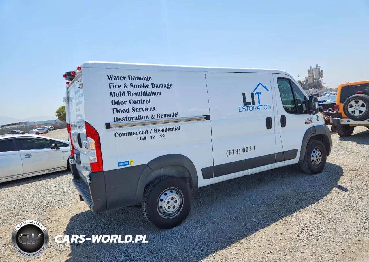 2017 Ram Promaster 1500 1500 Standard VIN:3C6TRVAG5HE537193 - 3