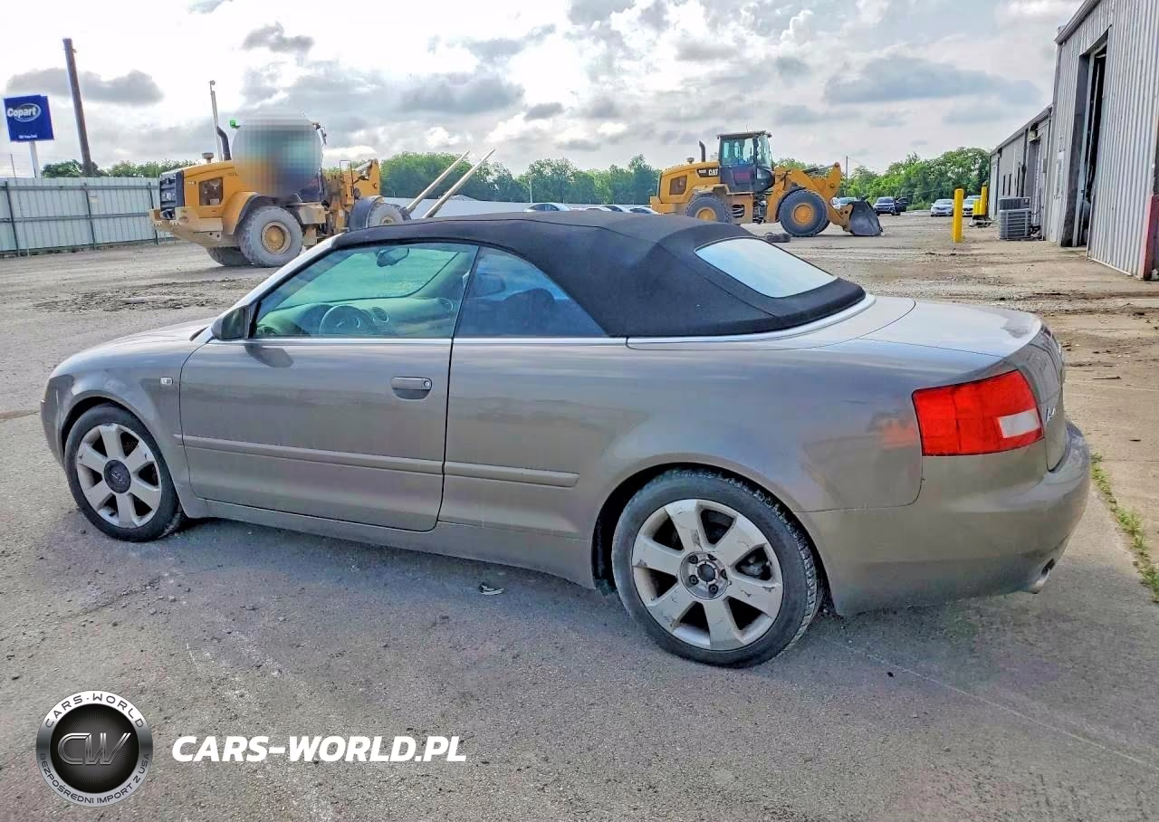2006 Audi A4 1.8 Cabriolet VIN:WAUAC48H46K008920 - 2