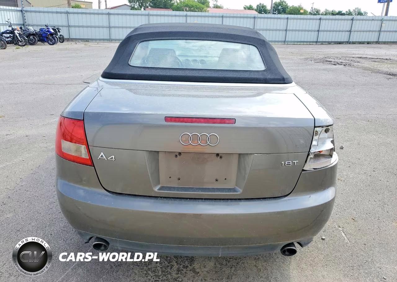 2006 Audi A4 1.8 Cabriolet VIN:WAUAC48H46K008920 - 6