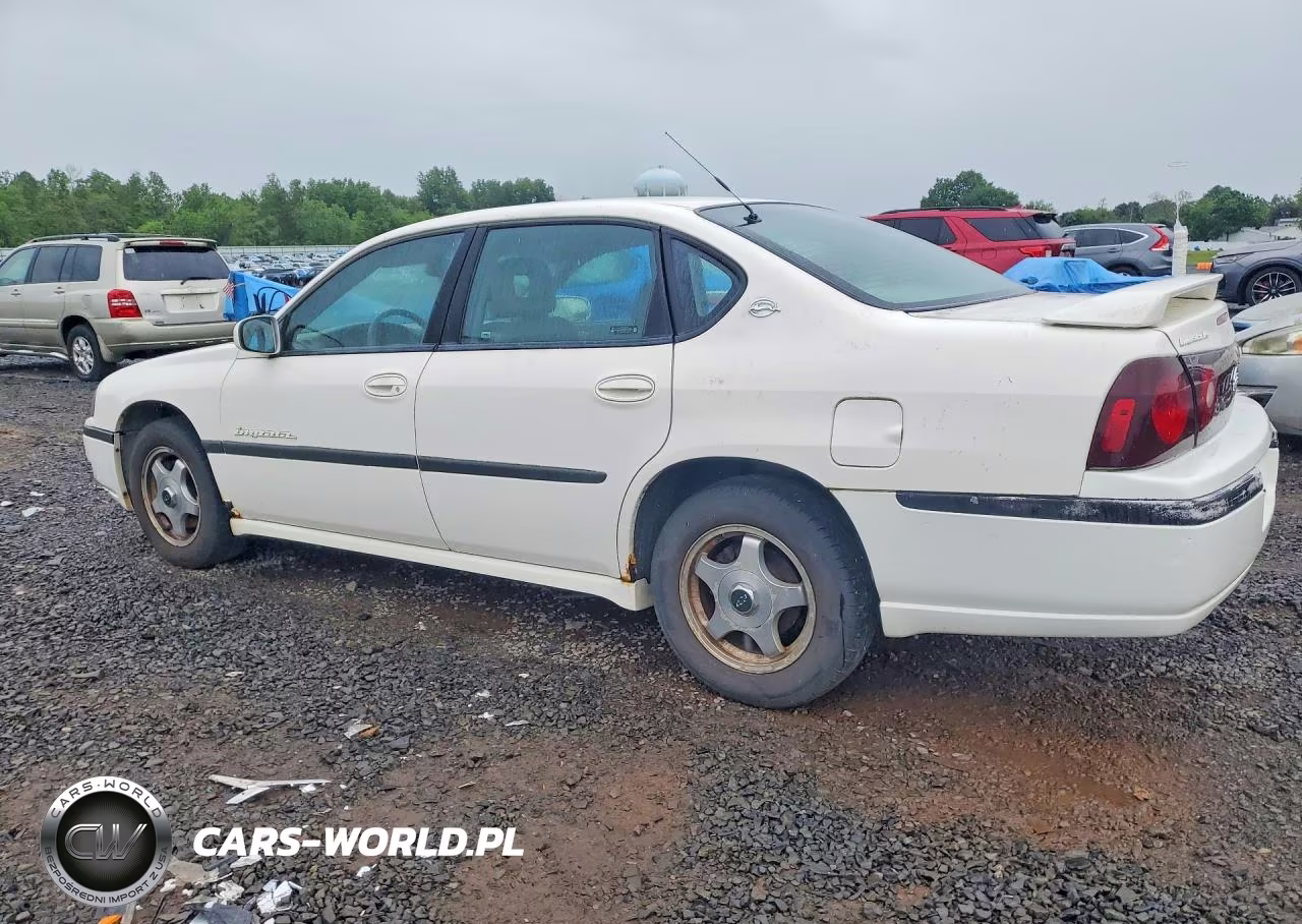 2002 Chevrolet Impala Ls VIN:2G1WH55K929291657 - 2