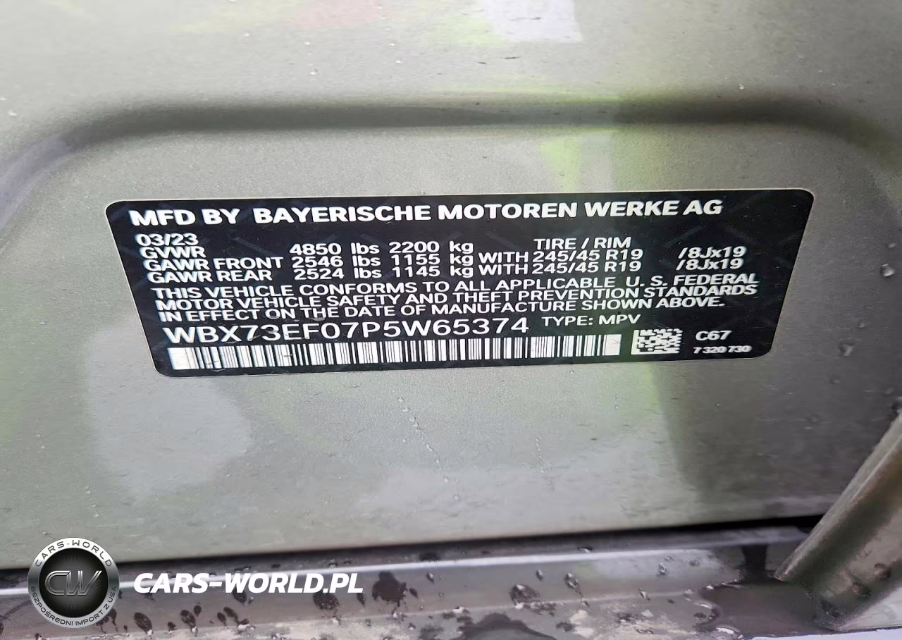 2023 BMW X1 xDrive28I VIN:WBX73EF07P5W65374 - 13