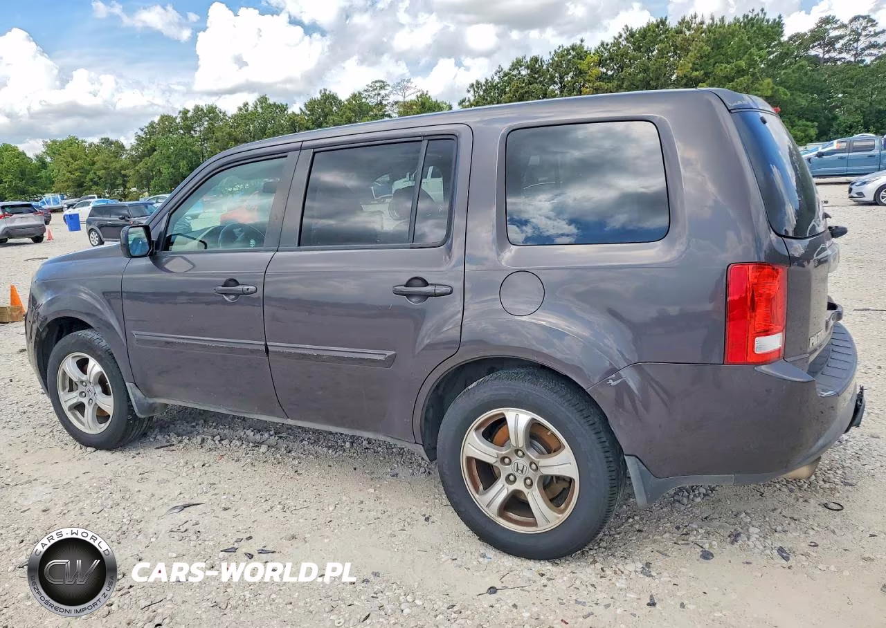 2013 Honda Pilot Exl VIN:5FNYF3H69DB041102 - 2