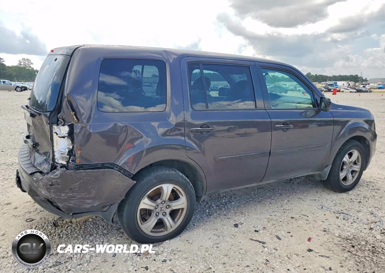 2013 Honda Pilot Exl VIN:5FNYF3H69DB041102 - 3