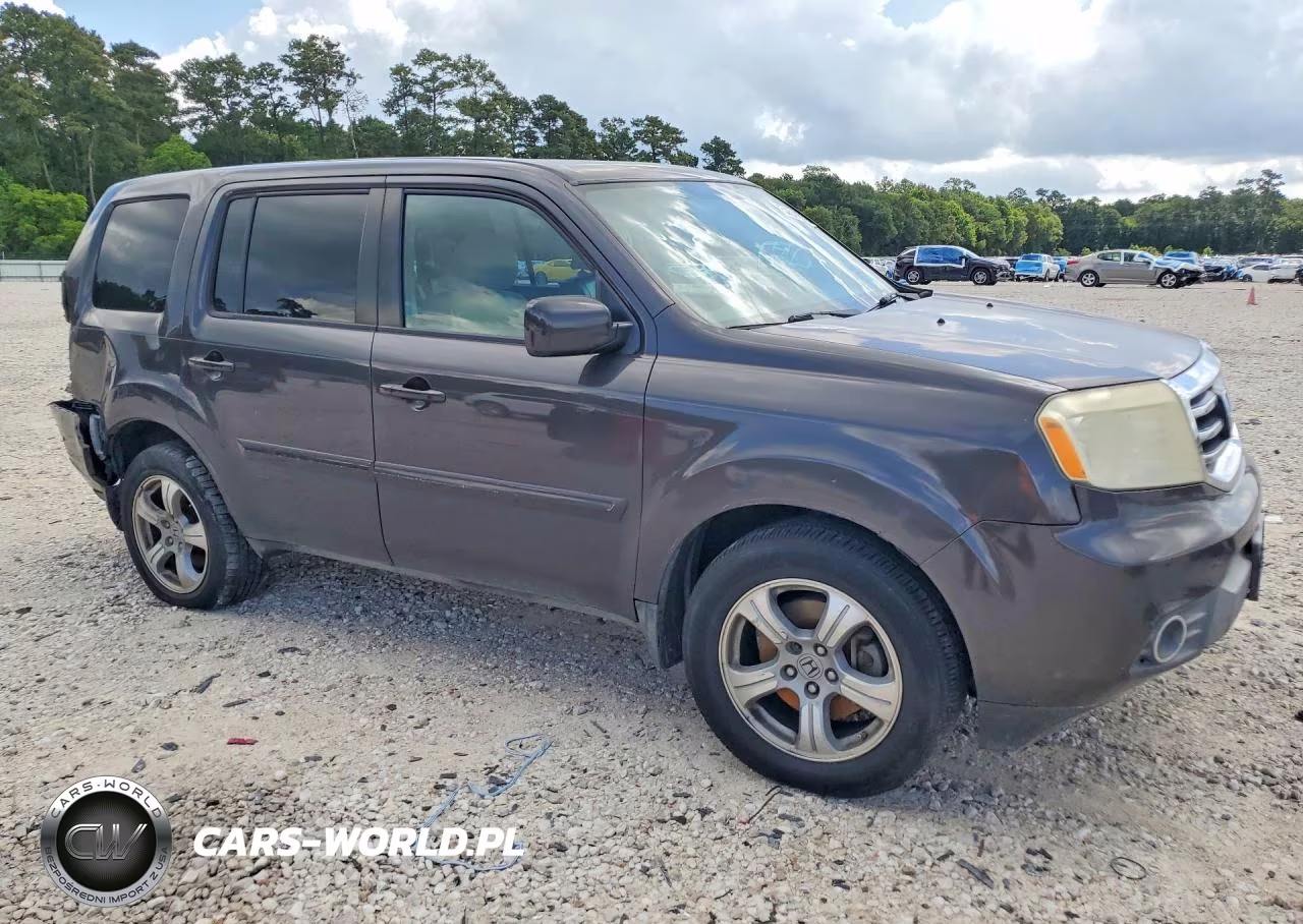 2013 Honda Pilot Exl VIN:5FNYF3H69DB041102 - 4