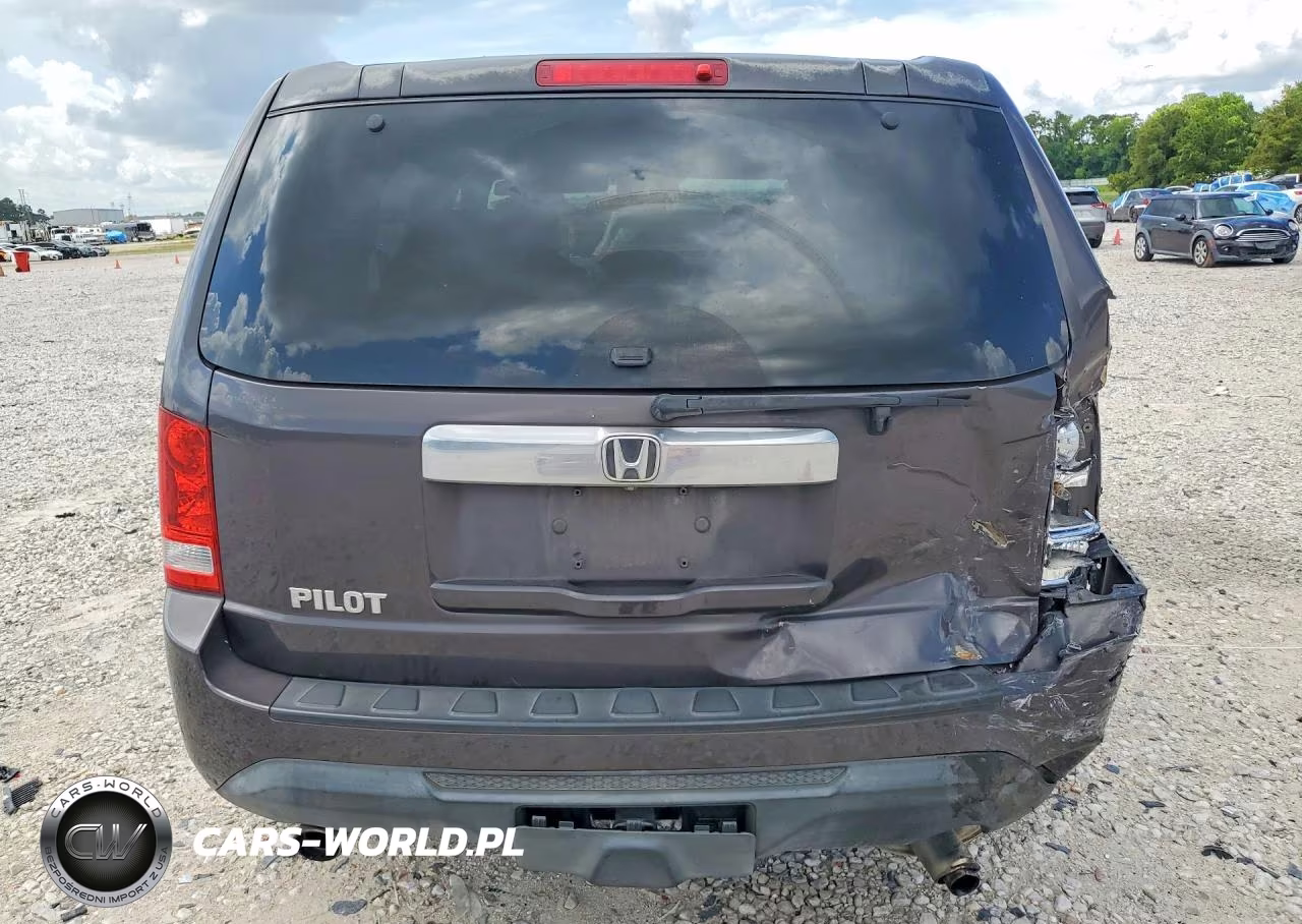 2013 Honda Pilot Exl VIN:5FNYF3H69DB041102 - 6