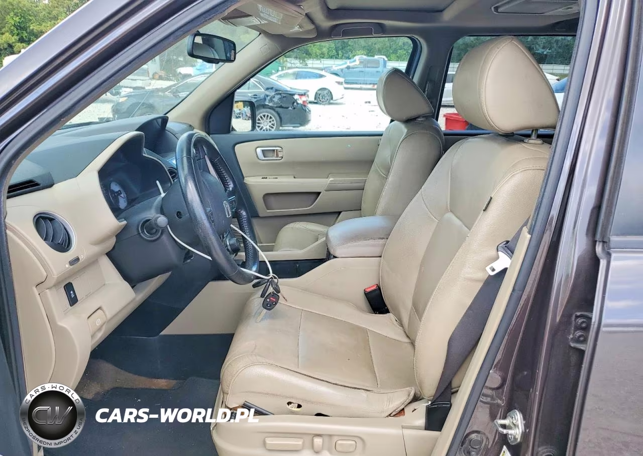 2013 Honda Pilot Exl VIN:5FNYF3H69DB041102 - 7