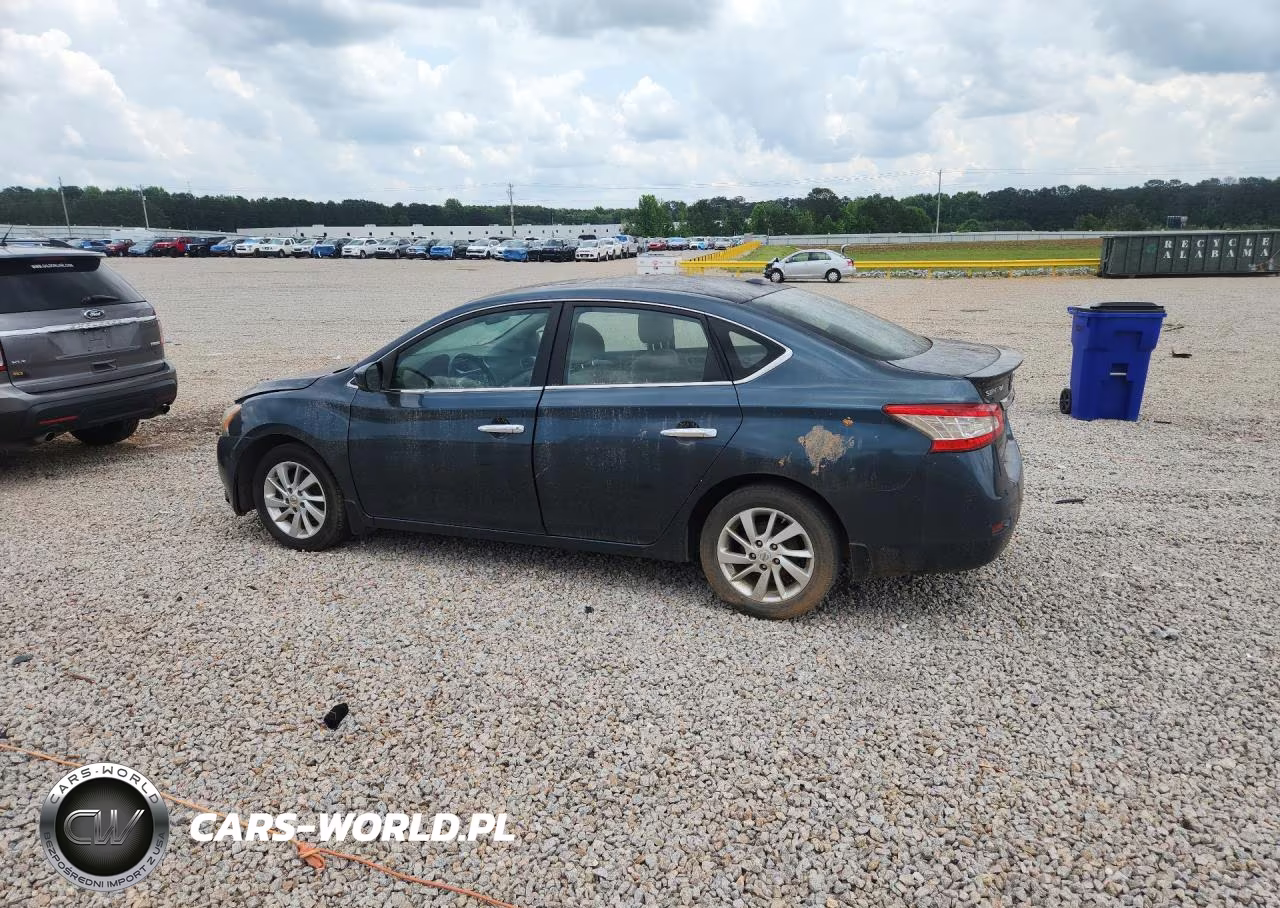 2015 Nissan Sentra Sv VIN:3N1AB7APXFY358291 - 2