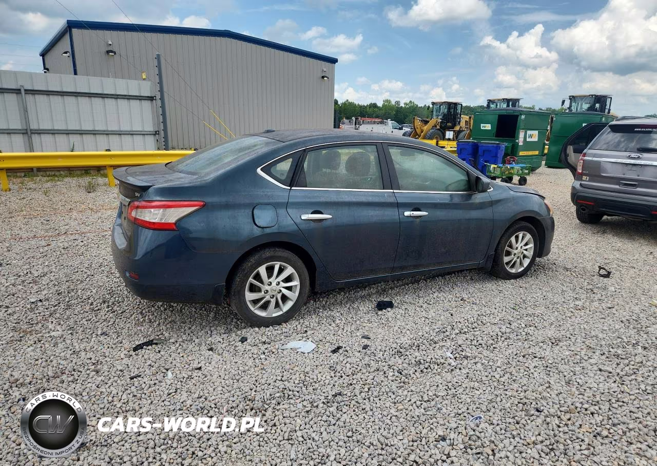 2015 Nissan Sentra Sv VIN:3N1AB7APXFY358291 - 3