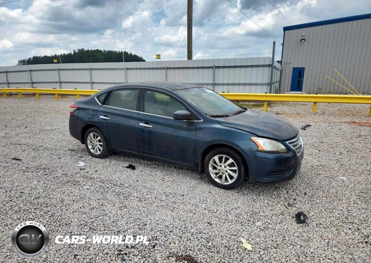 2015 Nissan Sentra Sv VIN:3N1AB7APXFY358291 - 4