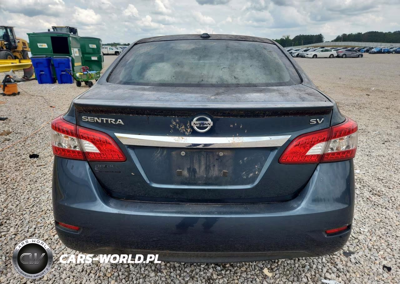 2015 Nissan Sentra Sv VIN:3N1AB7APXFY358291 - 6
