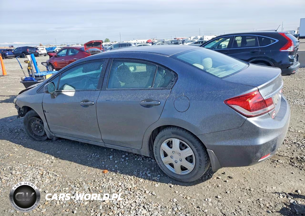 2013 Honda Civic Lx VIN:19XFB2F50DE078486 - 2