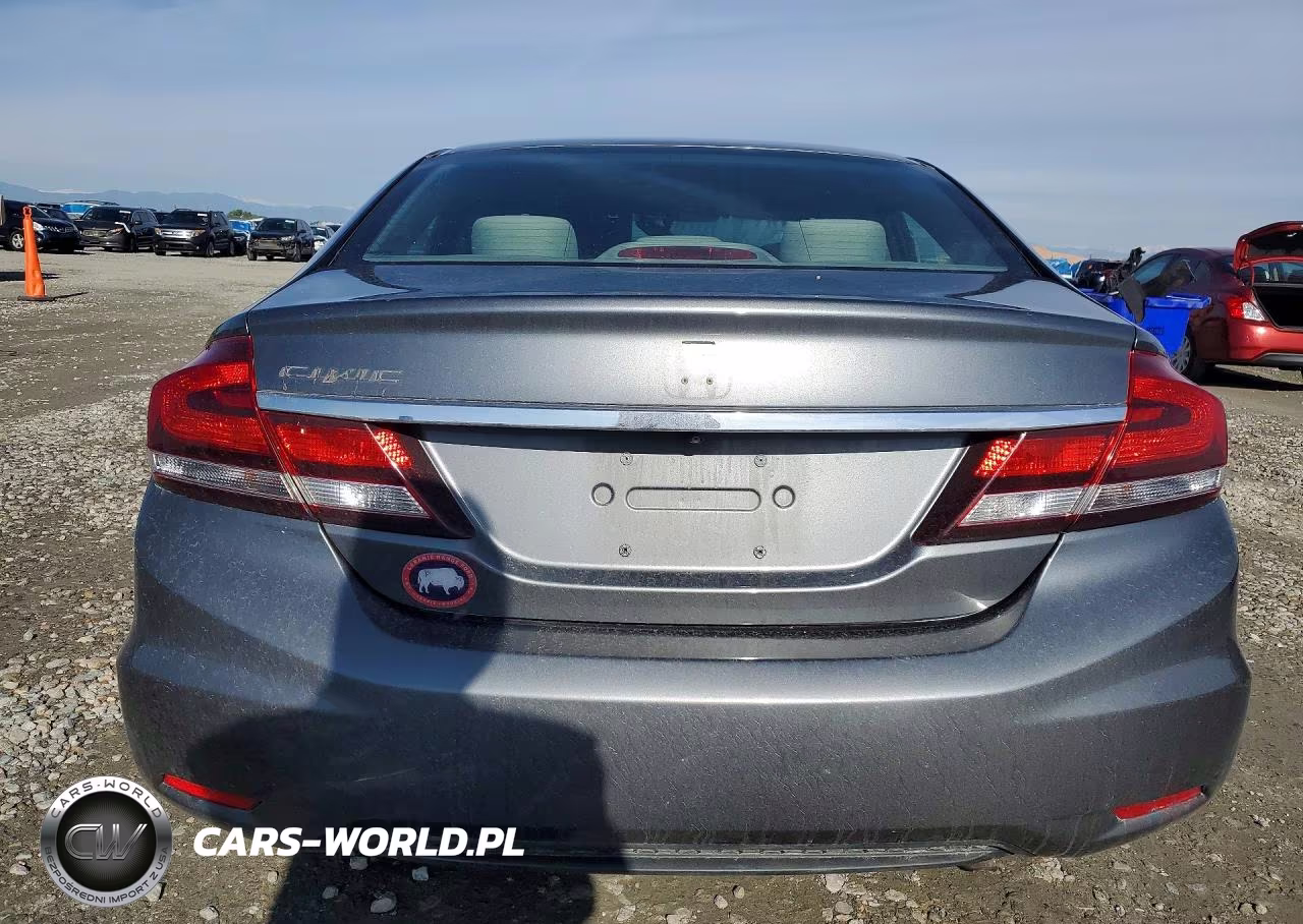 2013 Honda Civic Lx VIN:19XFB2F50DE078486 - 6