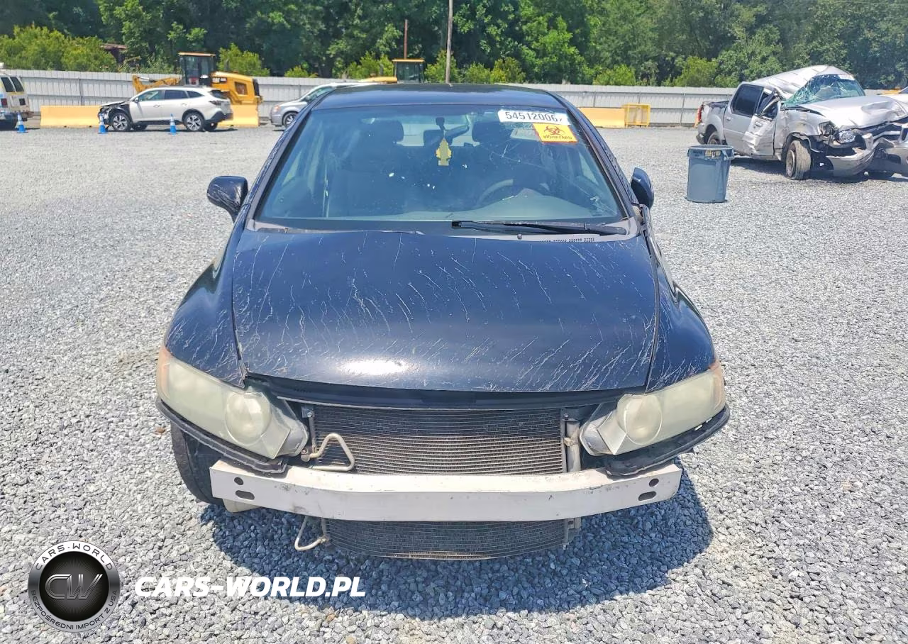 2008 Honda Civic Lx VIN:1HGFA16598L052612 - 5