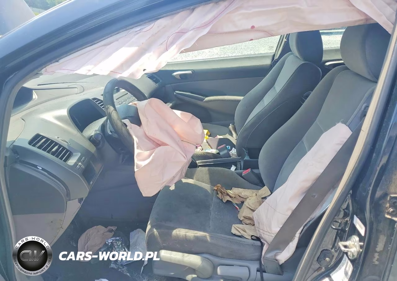 2008 Honda Civic Lx VIN:1HGFA16598L052612 - 7