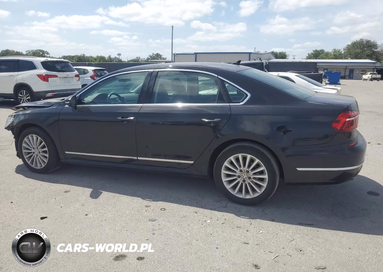 2017 Volkswagen Passat Se VIN:1VWBT7A37HC034137 - 2