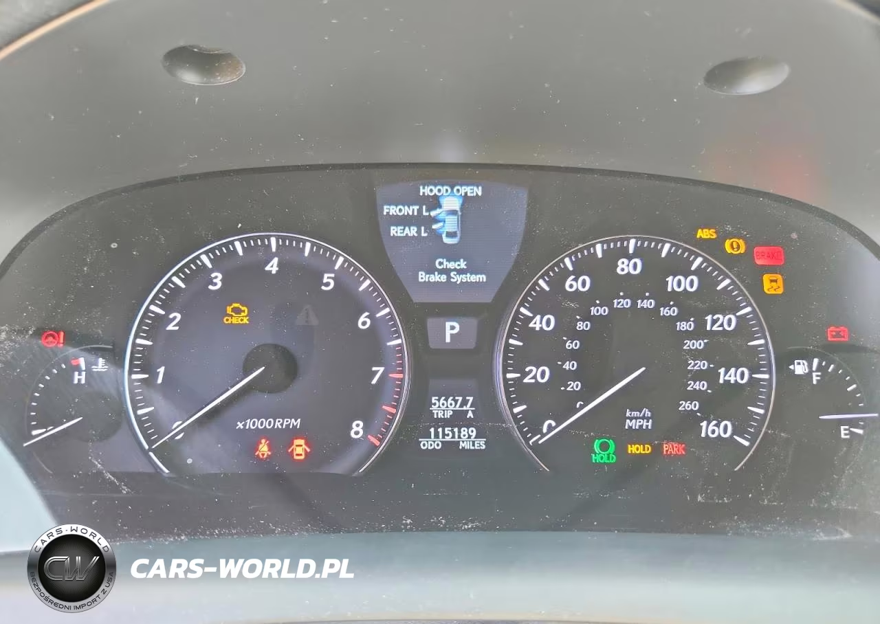 2010 Lexus Ls 460 VIN:JTHBL5EF0A5093048 - 9