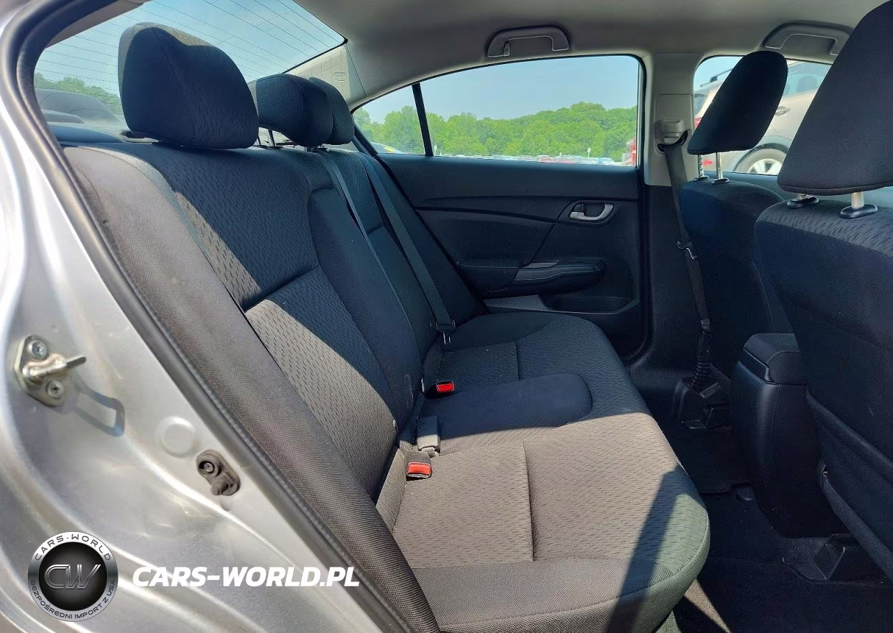 2014 Honda Civic Lx VIN:2HGFB2F55EH547028 - 10
